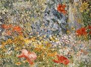 Childe Hassam In the Garden Celia Thaxter in Her Garden oil painting reproduction